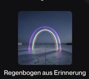 Cover von Regenbogen aus Erinnerung